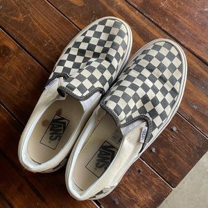 Checkered vans